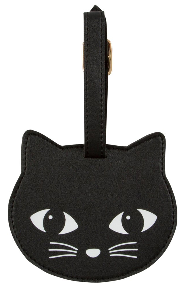 Bagagetag Svart Katt